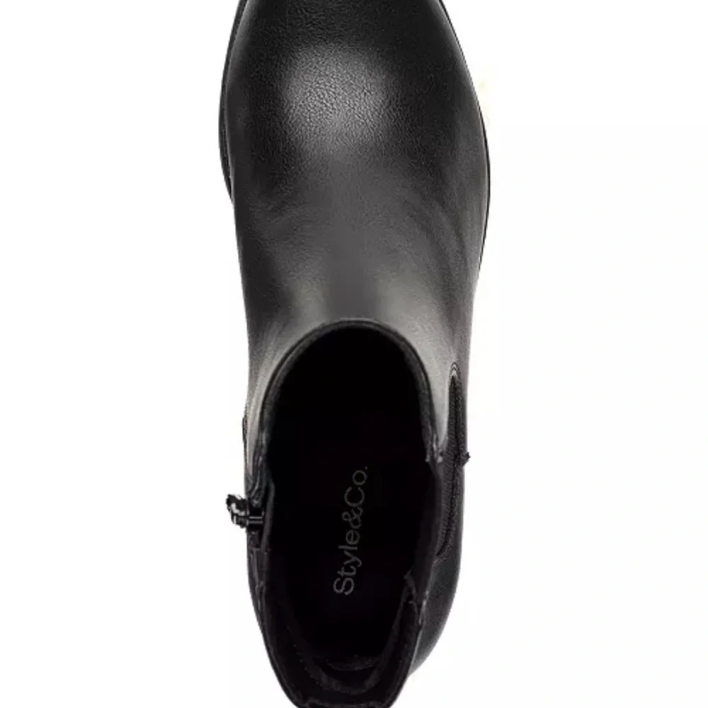 Black Ankle Boots - Picture 3 of 6